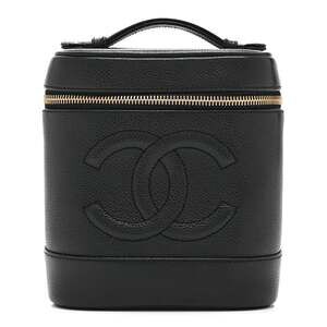 Chanel Caviar Vanity Cosmetic Case #251877C14B